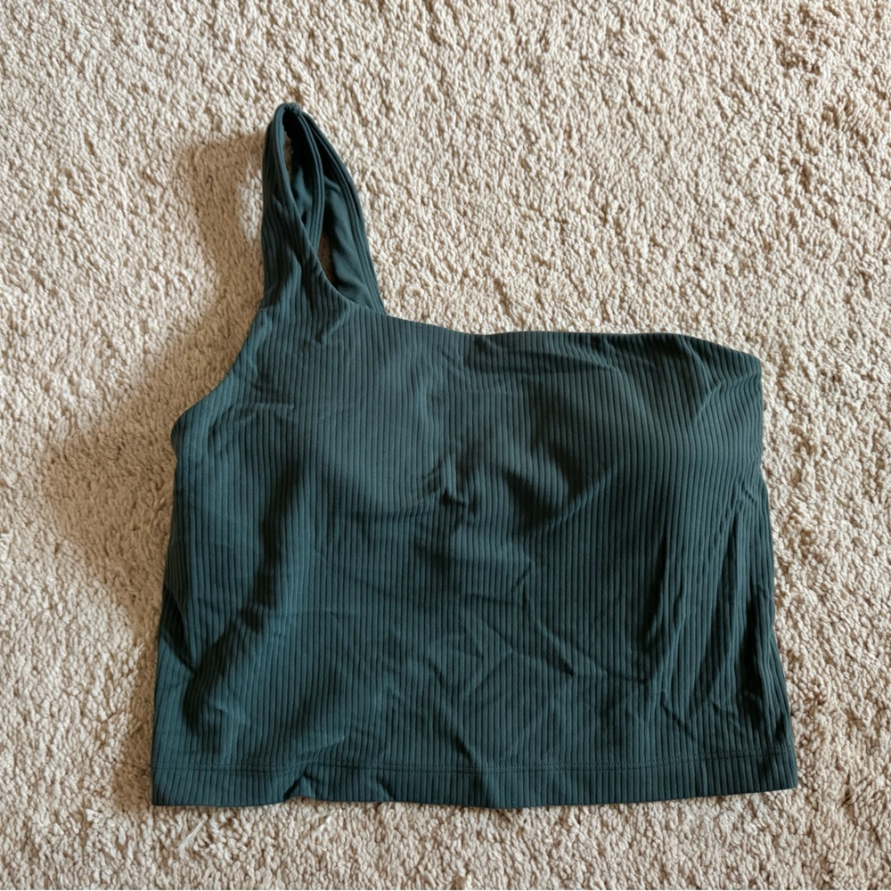 Sage Green Asymmetrical Top Lululemon